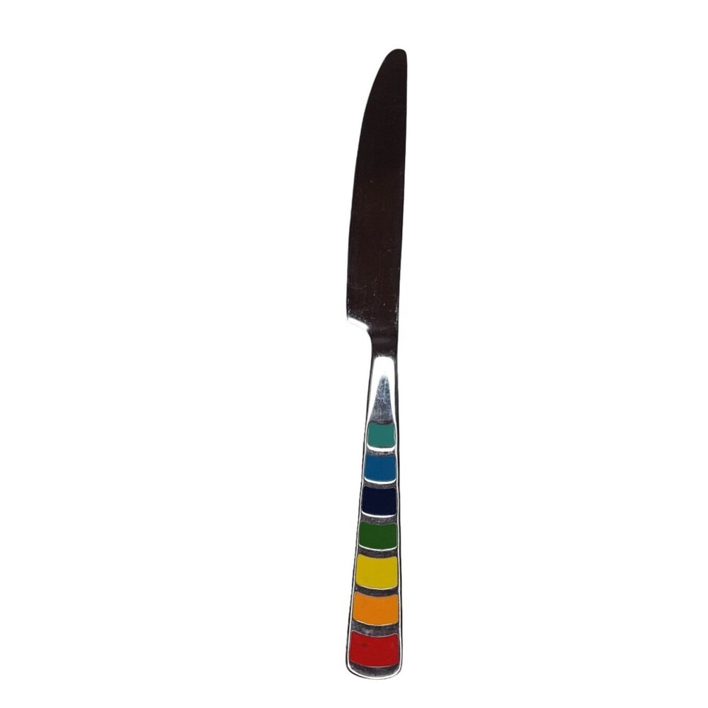 Fiesta MASQUERADE‎  Stainless  Homer Laughlin  Silverware Flatware  Dinner Knife